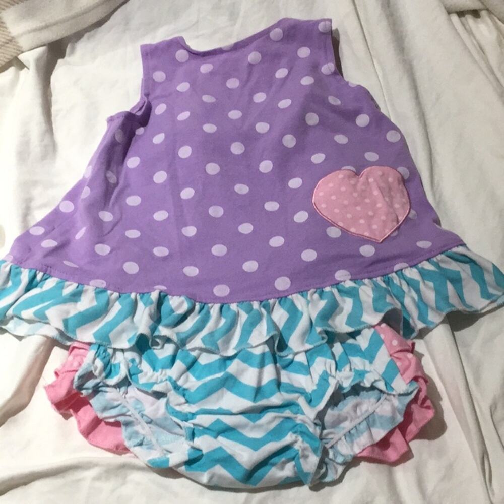 pastel swing open top back ruffled diaper cover